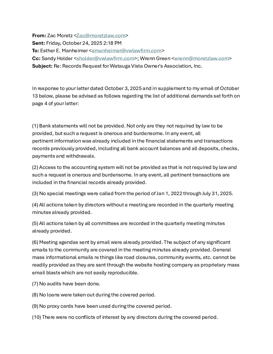 Legal-Response to Manheimer